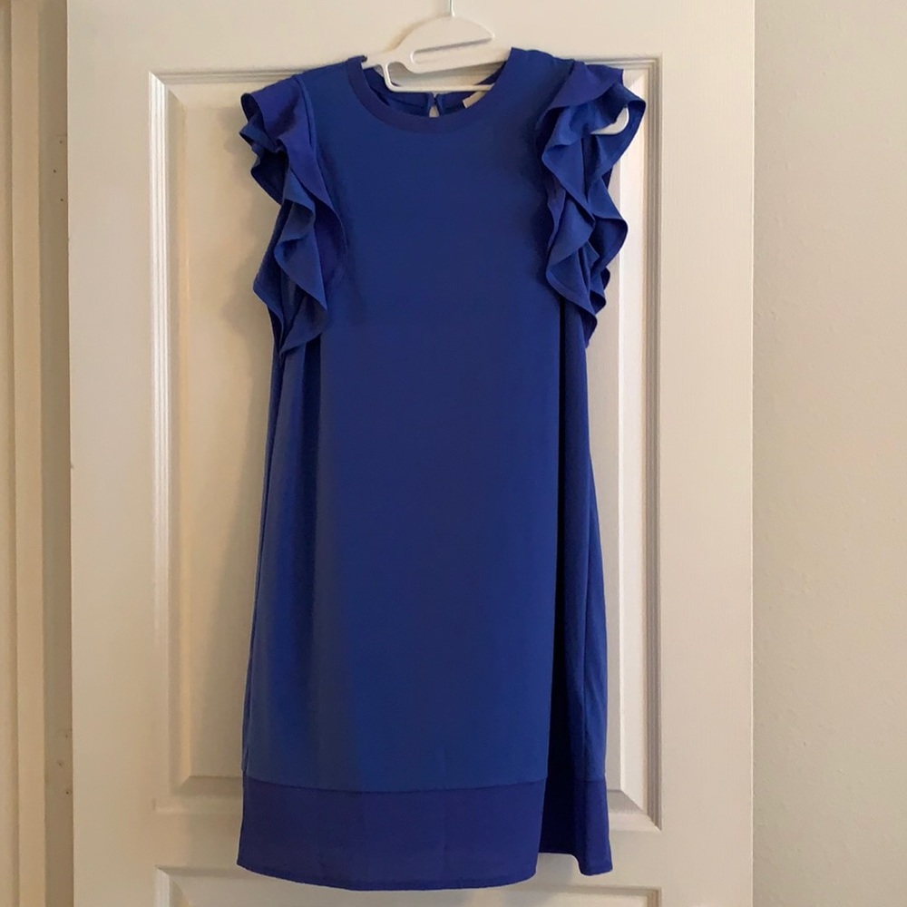 Ruffle Sleeveless Dress